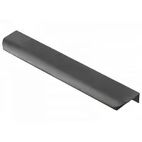 Ручка мебельная алюминиевая HEXA 160мм/190мм, черный матовый — купить оптом и в розницу в интернет магазине GTV-Meridian.